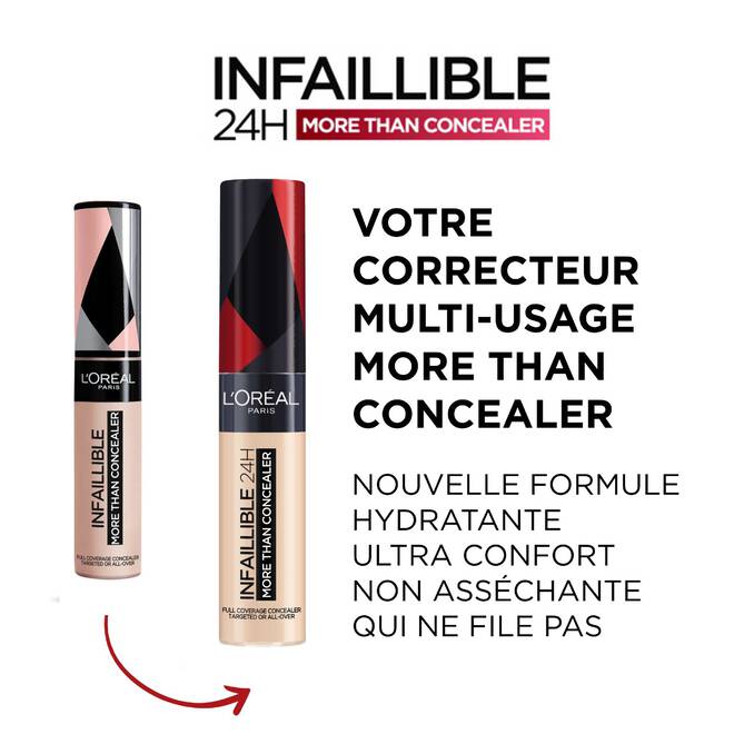 Infaillible Anti cernes Correcteur More Than Concealer 24h