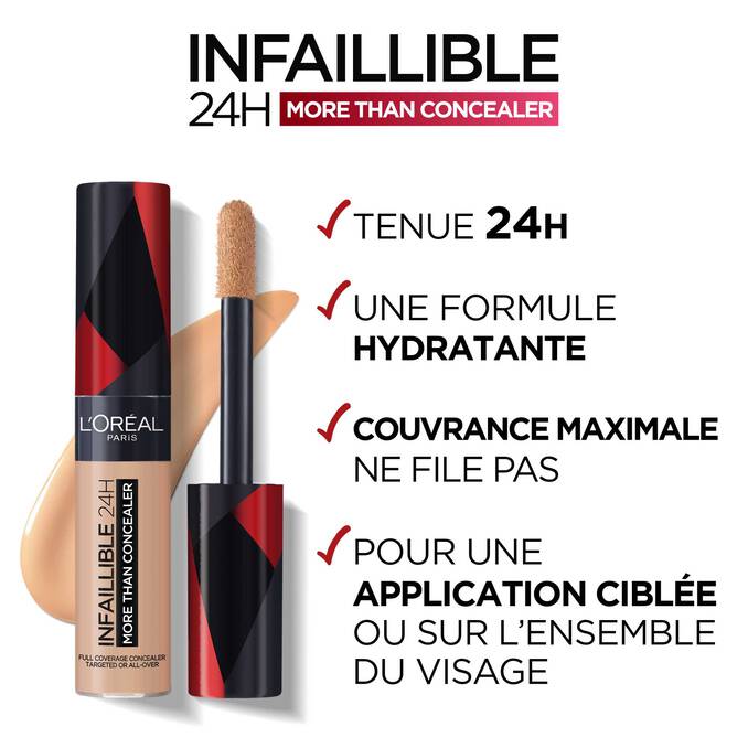 Infaillible Anti cernes Correcteur More Than Concealer 24h