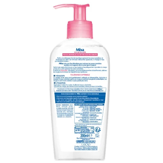 Eau Micellaire Anti-Rougeurs Peau Sensible MIXA