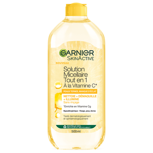 Garnier eau micellaire à la vitamine C