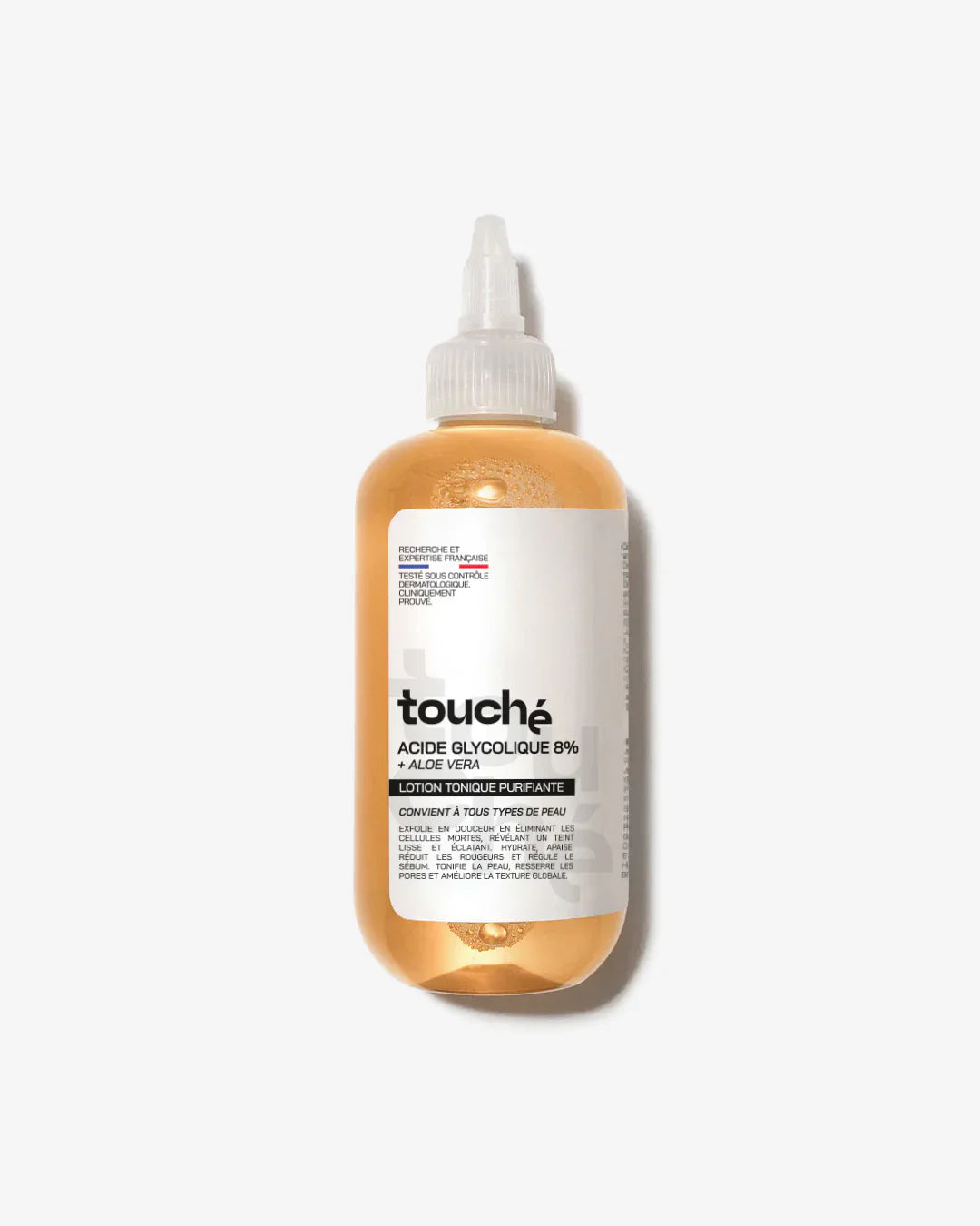 Lotion Tonique Purifiante.  Acide Glycolique 8% + Aloe Vera