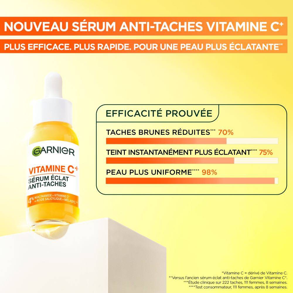 VITAMINE C Sérum Éclat Anti-taches Vitamine C+