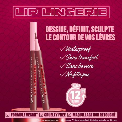 Nyx Feutre à lèvres Stain Lip Lingerie