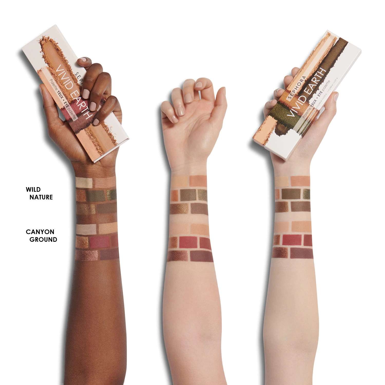 Sephora Vivid Earth Palette yeux