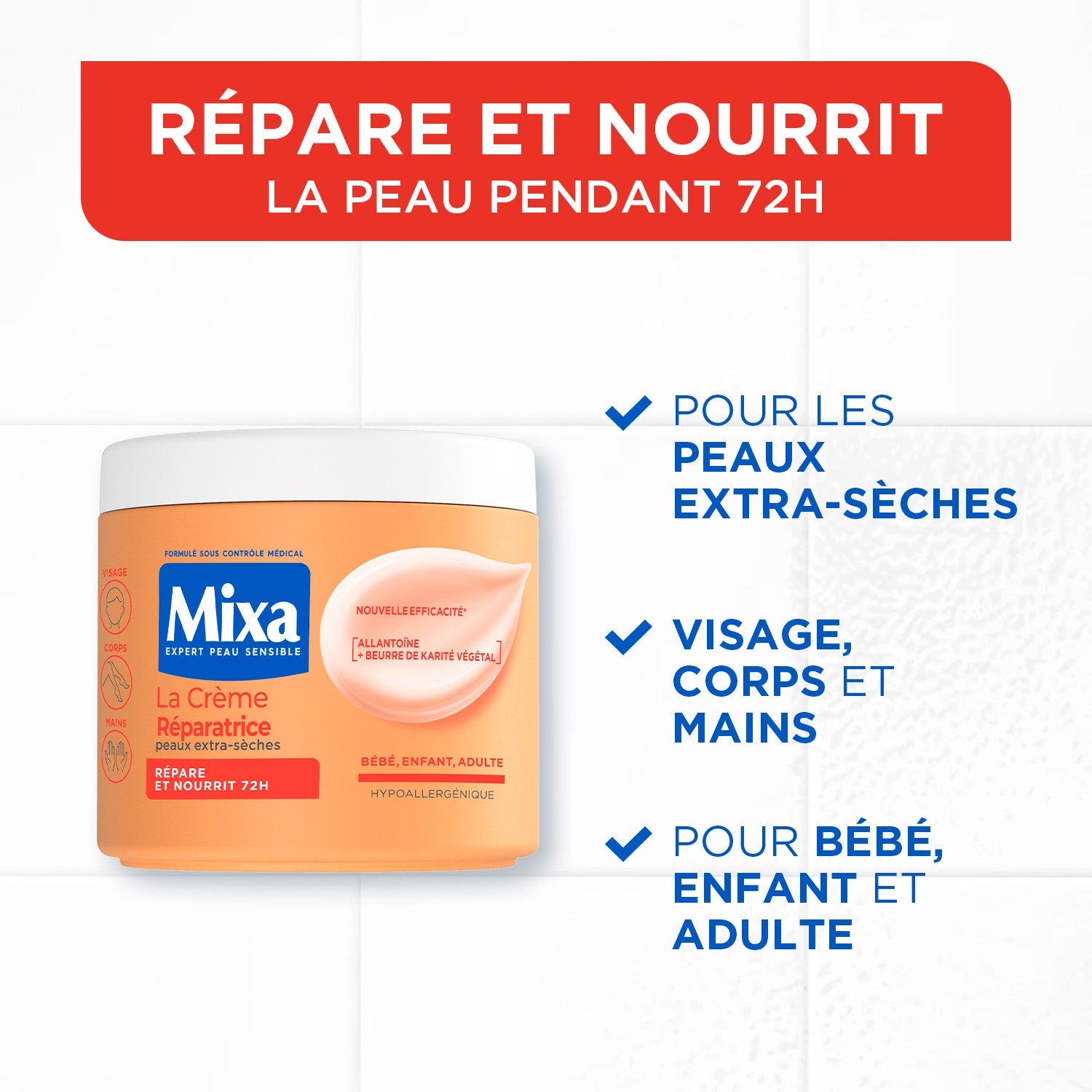 Crème Réparatrice Multi-Usage 400Ml