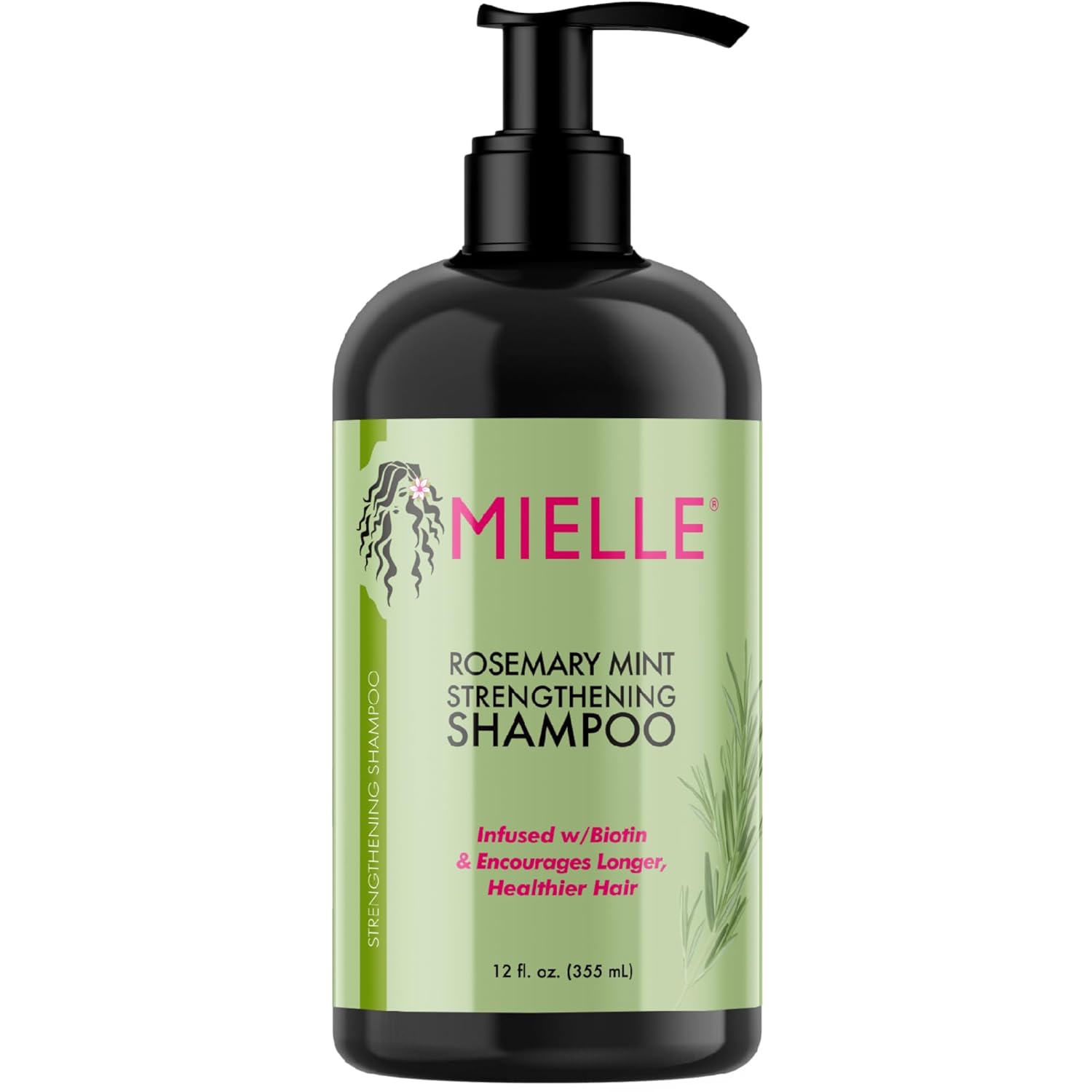 Shampoing fortifiant Rosemary Mint de Mielle Organics  355ml