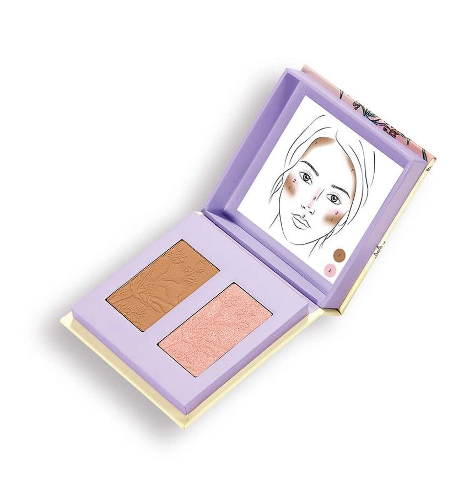 Yves rocher Palette Duo Teint Fleurs des Sentiers