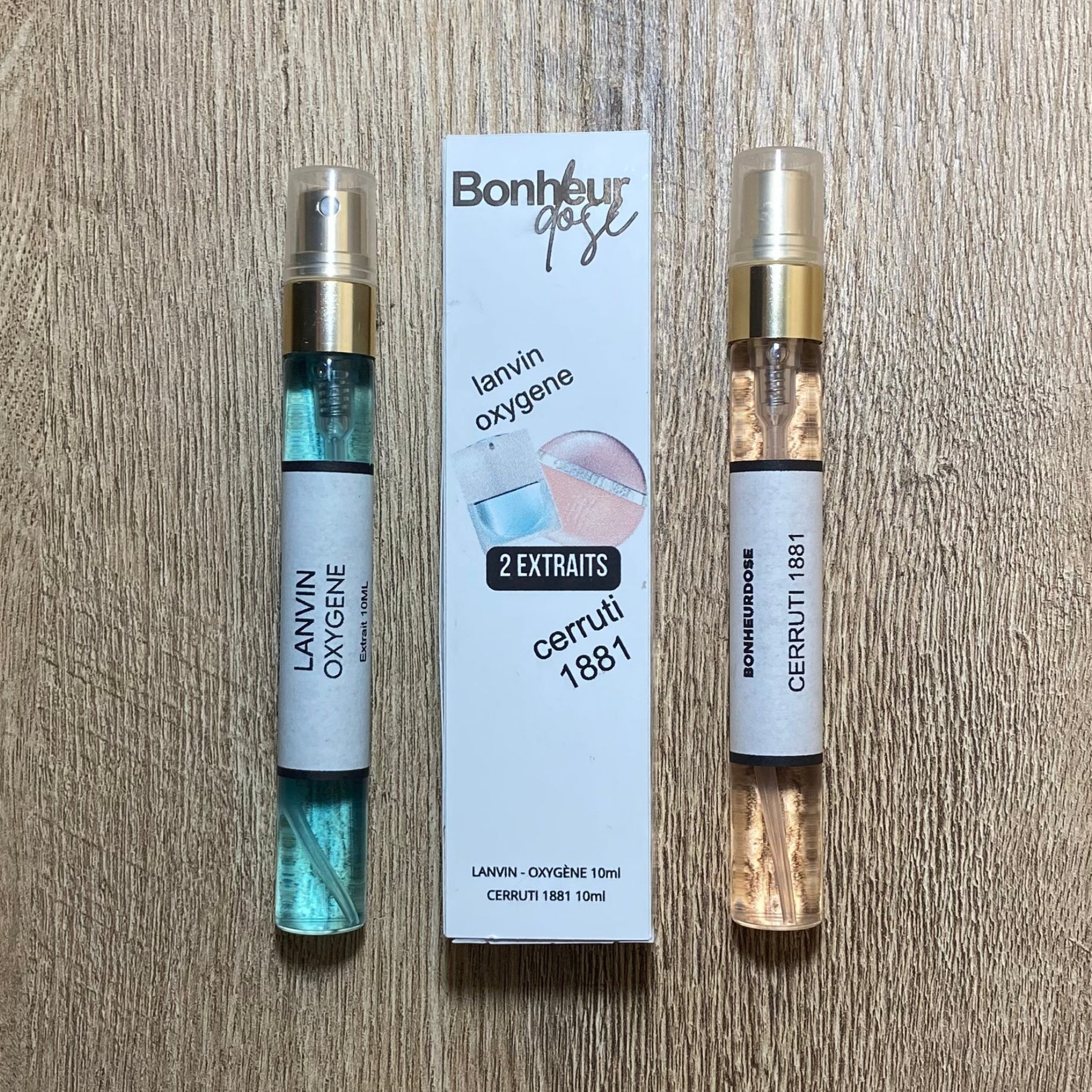 PACK 10ml : Oxygène femme + Cerruti 1881 femme