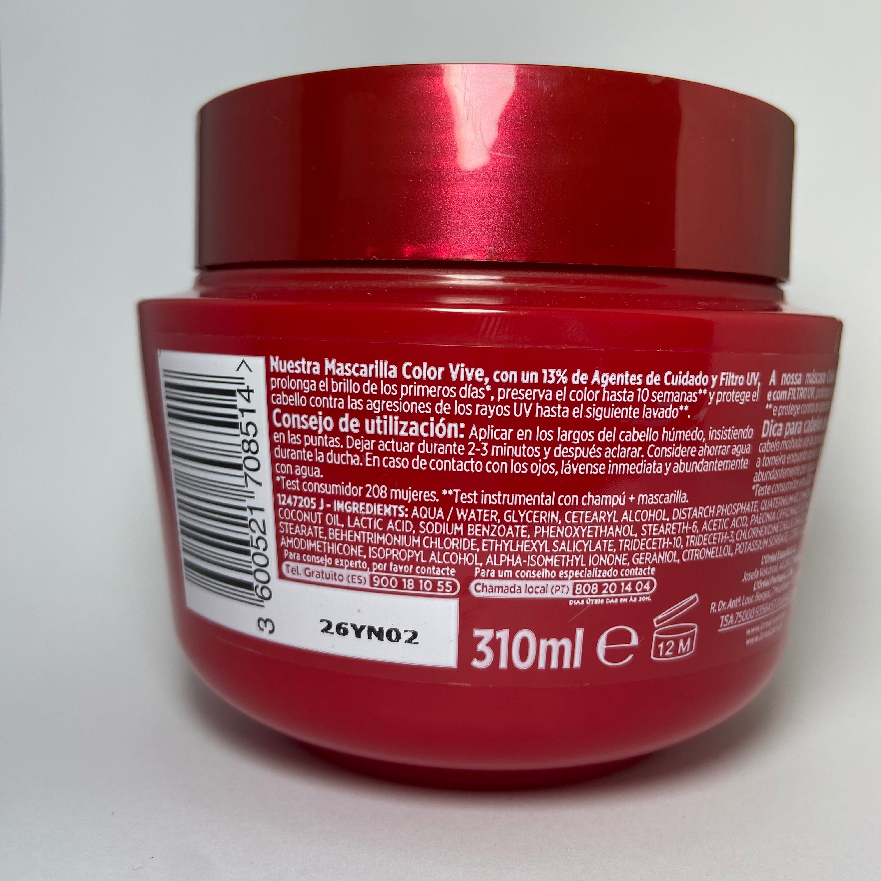 Elvive Color-Vive Masque Protection Couleur 310 ml
