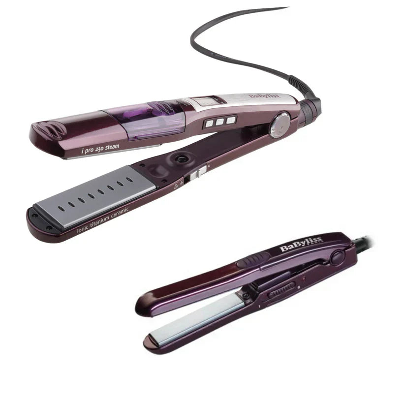 Lisseur vapeur + Mini lisseur Babyliss  ST396E i-Pro en coffret
