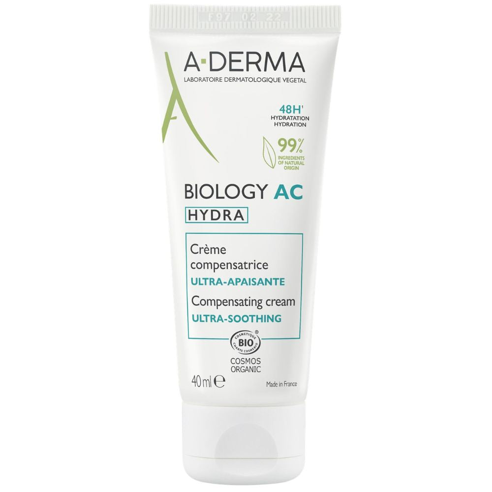 Crème Compensatrice Ultra-Apaisante A-DERMA Biology Ac Hydra
