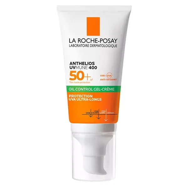 Oil Control Gel Crème SPF50+ UVMune 400 Sans Parfum 50ml