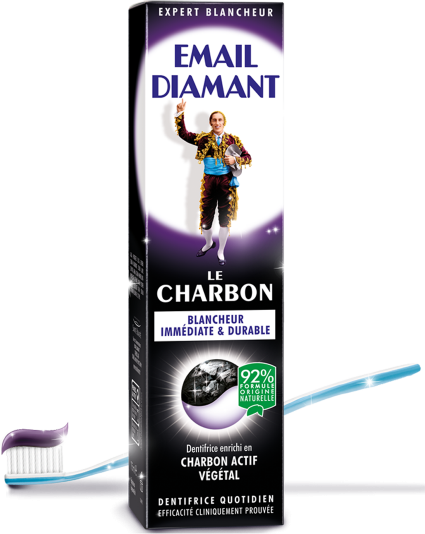 Email Diamant Le Charbon