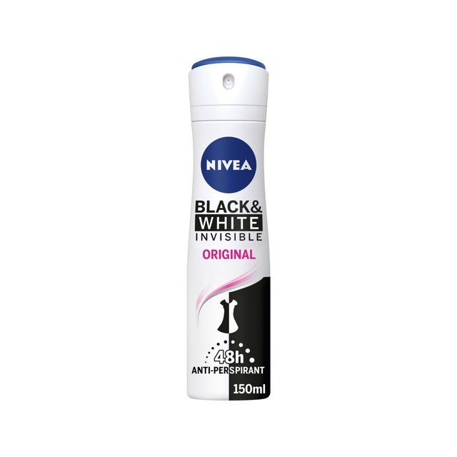 Déodorant Anti-Transpirant Transparent Invisible Noir & Blanc 150 ml